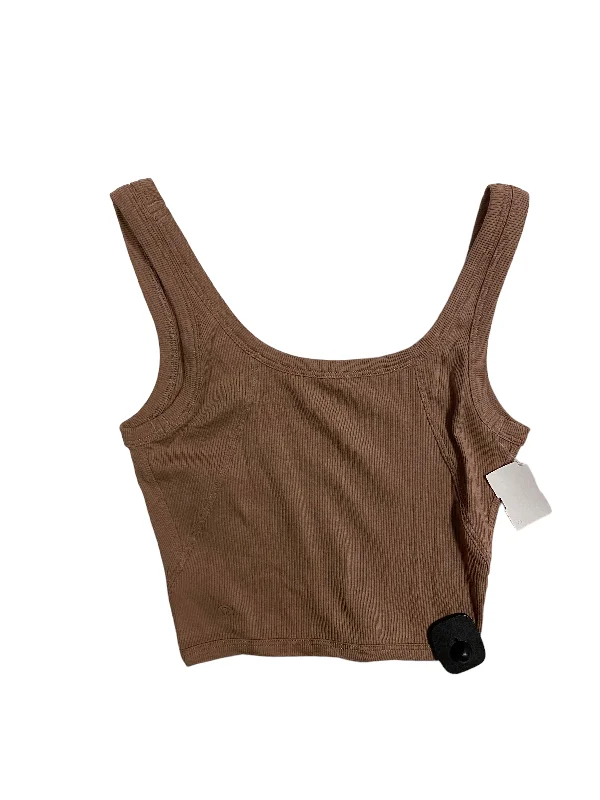 Brown Athletic Tank Top Lululemon, Size S