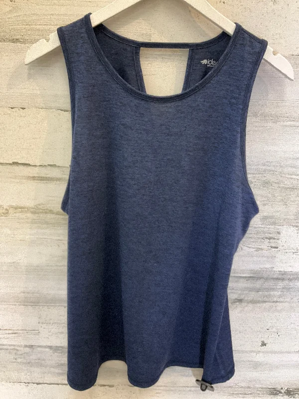 Navy Athletic Tank Top Ideology, Size Xl