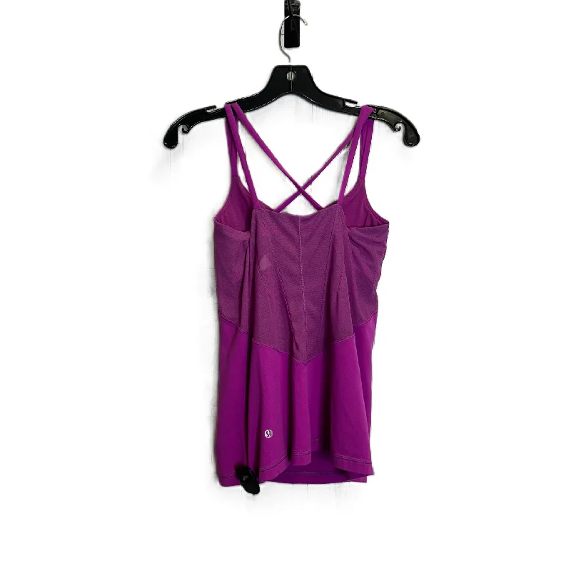 Purple Athletic Tank Top By Lululemon