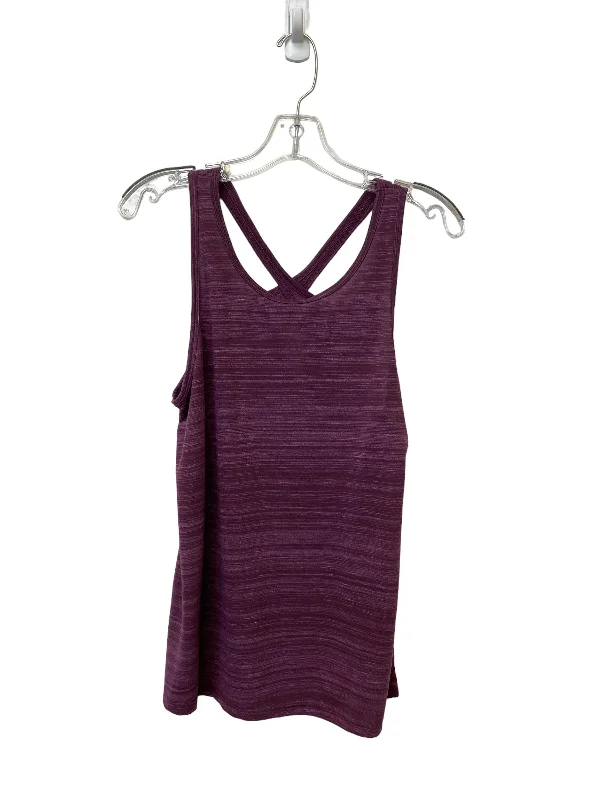 Purple Athletic Tank Top Dip, Size L