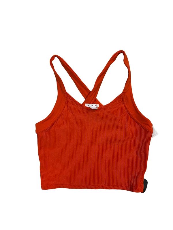 Red Athletic Tank Top Athleta, Size M