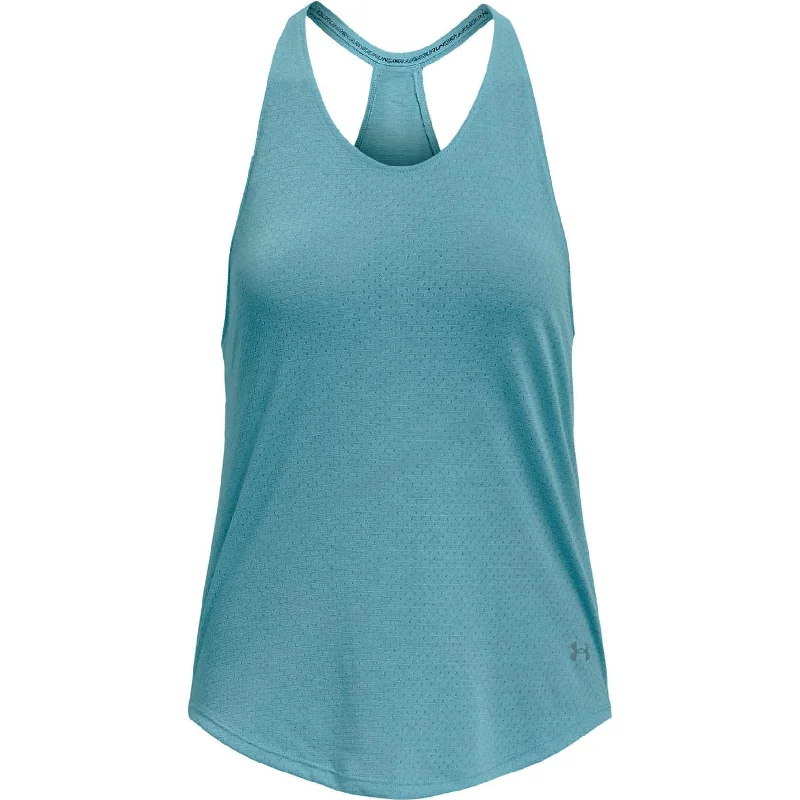 Under Armour Streaker Womens Running Vest Tank Top - Blue