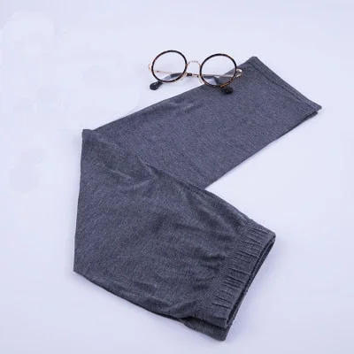 Dark gray leggings / L