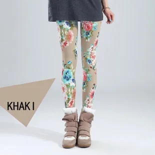 K092 Khaki Peony / One Size