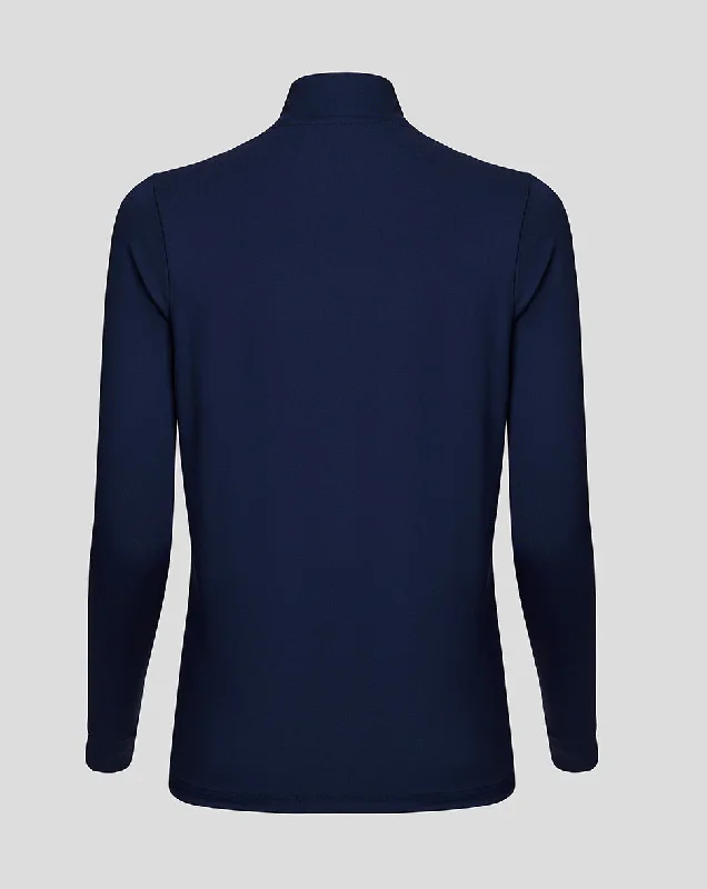 Women's Navy/Blue AMC 1/4 Zip Top