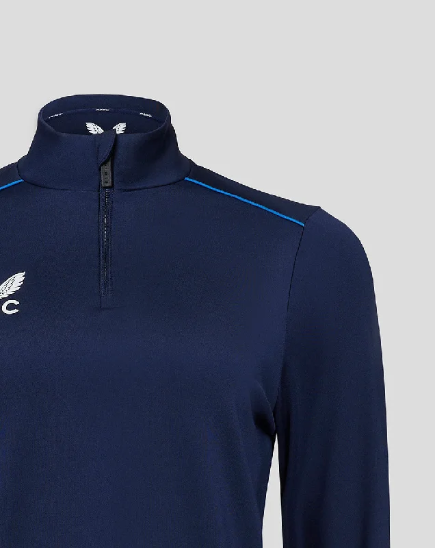 Women's Navy/Blue AMC 1/4 Zip Top